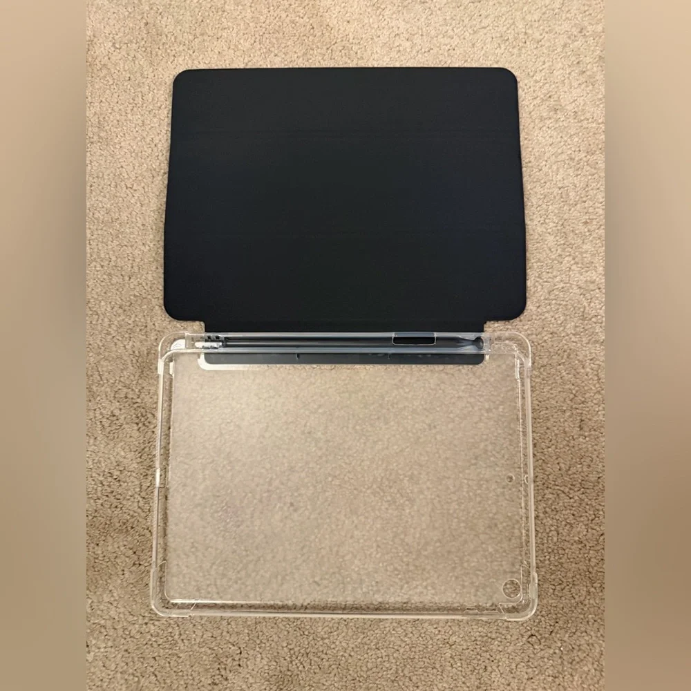 Black Polka Dot IPad Case